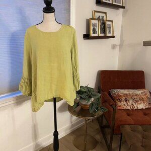 Women's Green Blouse